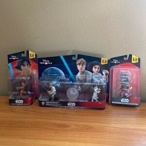 Disney Infinity 3.0 Edition:Star Wars Luke Skywalker Princess Leia Ezra Bridger